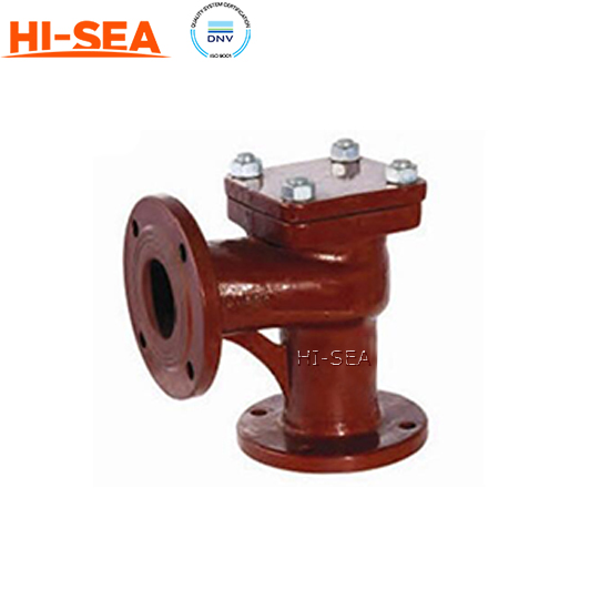 Marine DIN Cast Iron Angle Check Valve